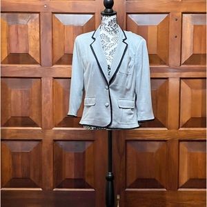 JC Penny Grey Blazer Size L